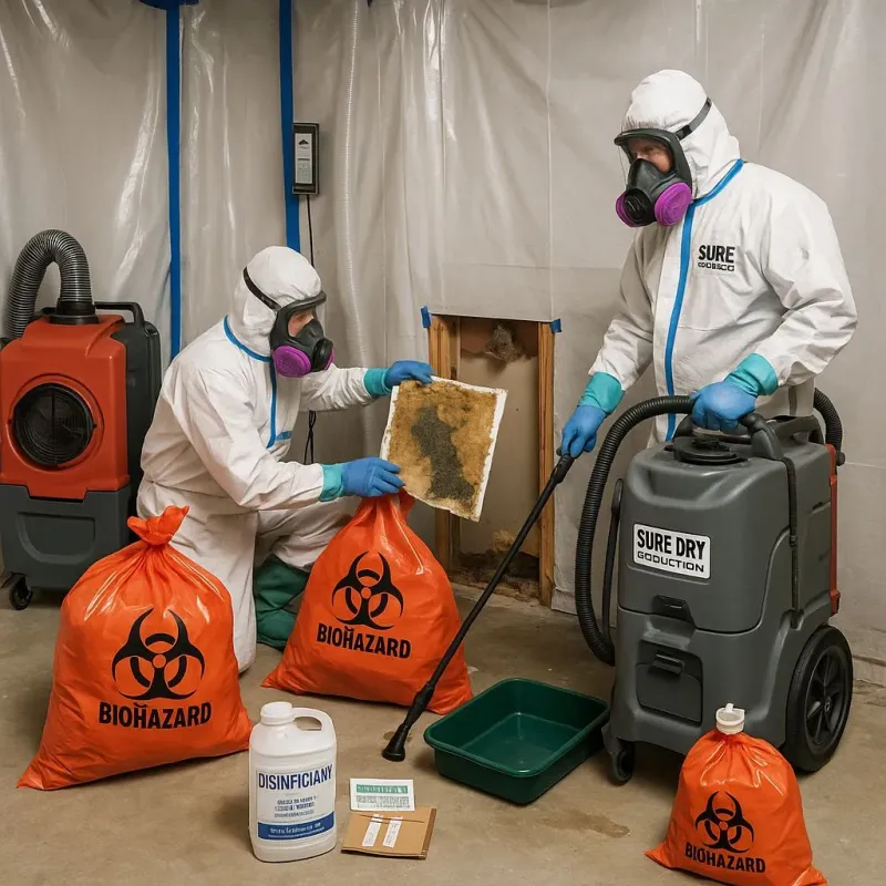 Contaminated Water Handling Protocols process in Sussex County, NJ